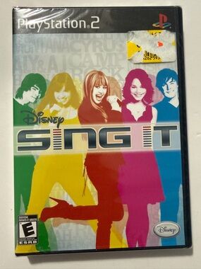 Disney Sing It PS2 NEW Sealed w/ Case